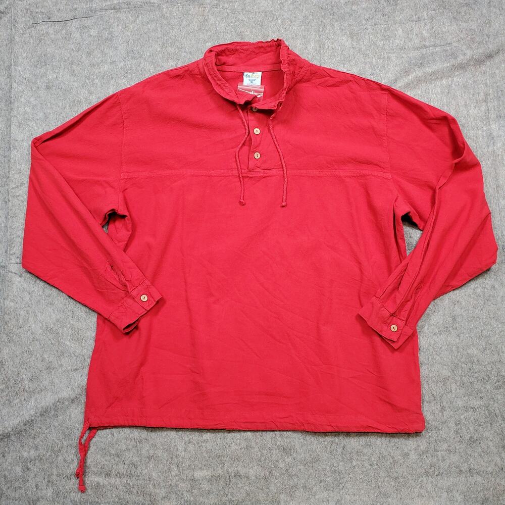 Sea‎ Breeze California Top Womens Extra Large Gauzey Long Sleeve Cinch Waist